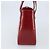 Céline Borsa a mano CELINE in pelle rossa e oro Auth ka3202 Rosso D'oro - vista 4
