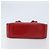 Céline Borsa a mano CELINE in pelle rossa e oro Auth ka3202 Rosso D'oro - vista 5