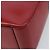 Céline Borsa a mano CELINE in pelle rossa e oro Auth ka3202 Rosso D'oro - vista 9
