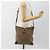 Gucci Borsa a Spalla Abbey GG Canvas Beige Oro 131326 Auth ARZ287 D'oro - vista 23