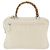Borsa a Mano GUCCI Nylon 2way Argento Bianco 000 2040 0538 Auth ka3126 - vista 2