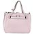 Borsa a Spalla LOEWE in Pelle Rosa Argento Autentica bs33996 - vista 2