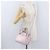 Borsa a Spalla LOEWE in Pelle Rosa Argento Autentica bs33996 - vista 23