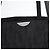 Borsa a mano Christian Dior in nylon nero e argento Auth bs33989 - vista 14