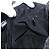 Borsa a mano Christian Dior in nylon nero e argento Auth bs33989 - vista 20