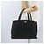Borsa a mano Christian Dior in nylon nero e argento Auth bs33989 - vista 26