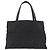 Borsa a mano Christian Dior in nylon nero e argento Auth bs33989 - vista 3