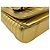 Borsa a spalla in pelle dorata Moschino Biker Jacket D'oro - vista 5