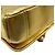 Borsa a spalla in pelle dorata Moschino Biker Jacket D'oro - vista 7