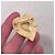 Yves Saint Laurent Spilla YSL vintage a forma di cuore D'oro - vista 4