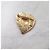 Yves Saint Laurent Spilla YSL vintage a forma di cuore D'oro - vista 5