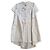 Weißes Dior-Kleid mit Muschel-Patch