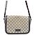 Borsa Messenger Gucci Beige in Tela