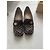 Mocassini Louis Vuitton Damier con Placca Dorata Pelle 37 Damier ebene - vista 3