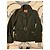 Autre Marque The Bridge schwarze Nylonjacke mit Gürtel Dunkelblau - Ansicht 2