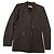 Aspesi Blazer de doble botonadura Gris antracita
