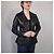Anna Molinari Blumarine Lederblazer aus den 90ern Schwarz - Ansicht 6