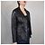 Anna Molinari Blumarine Lederblazer aus den 90ern Schwarz - Ansicht 8