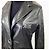 Anna Molinari Blumarine Lederblazer aus den 90ern Schwarz - Ansicht 9