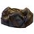 Loewe-Canvas-Tasche mit Monogramm und Lederdetails Braun Beige