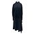 Jil Sander Langes schwarzes Kleid aus Wolle