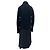 Jil Sander Langes schwarzes Kleid aus Wolle - Ansicht 2