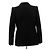 Yves Saint Laurent Black wool suit jacket - view 2