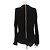 Body Balmain nero a maniche lunghe in viscosa - vista 2