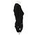Body Balmain nero a maniche lunghe in viscosa - vista 3
