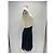 L'Agence Bicolor plissiertes Seidenkleid Schwarz - Ansicht 3