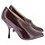 Décolleté Phoebe Philo in pelle bordeaux Bordò - vista 2