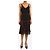 Prada Falda midi de ganchillo chocolate - talla UK 8 Castaño - vista 2