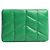 Saint Laurent Clutch trapuntato Loulou verde - vista 3