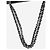 Chanel Borsa Classic Double Flap media in pelle di agnello nera 2010 - vista 4