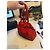 Autre Marque Bolsa de mão Miss Blumarine vermelha com strass Vermelho - vista 4