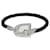 BRACELET HERMÈS "ÉTIÈRE H". Noir  - vue 1
