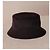 HERMÈS CAPPELLO ALLA PESCATORA «FRED H CIRCLE» IN COTONE. Nero - vista 3