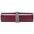 Saint Laurent Rosso Medio Pelle Embossata Coccodrillo Monogramma Kate Borsa a Tracolla con Frange Bordò - vista 3