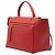 Belt Bag Céline Borsa a tracolla mini in pelle rossa Celine Rosso - vista 2
