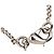 Chanel Silber CC mit Strass-Pendelkette - Ansicht 4