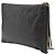 Clutch piatta con zip Motocross classico in agnello grigio Balenciaga - vista 2