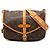 Louis Vuitton Saumur 30 Monogramma Marrone