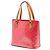 Louis Vuitton Houston in Vernis Monogram Rosa - vista 2