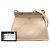 Borsa piccola Chanel in pelle di vitello dorata con chiusura a bacio D'oro - vista 8