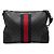 Borsa a tracolla Gucci GG Supreme Web nera Nero