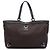 Gucci Braune GG Nylon Abbey D Ring Tote Dunkelbraun