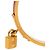Kelly Bracciale Bangle Cadena Lock in Epsom placcato oro rosso Hermès - vista 5