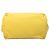 Bolsa grande de lona canapa logo amarelo Prada - vista 3
