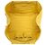 Bolsa grande de lona canapa logo amarelo Prada - vista 4