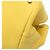 Bolsa grande de lona canapa logo amarelo Prada - vista 7